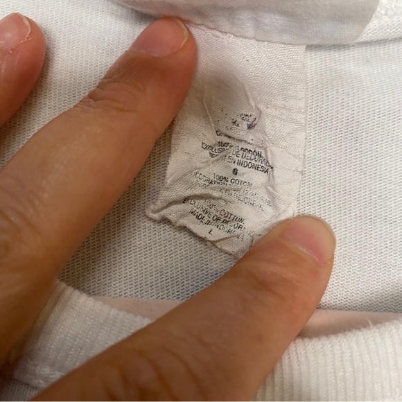 Vintage Champion Large Logo Spell Out Short Sleeve T-Shirt Cotton Size Large - Picture 6 of 8